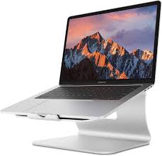 Adjustable Laptop Stand – Ergonomic Aluminium Desk Riser with Heat Vent for MacBook & PC