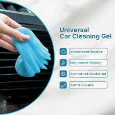 Car Interior Cleaning Gel – Detailing Putty Slime for Dashboard, Vents & Keyboard Cleaning