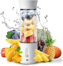 Portable Blender Bottle – USB Rechargeable Mini Smoothie Maker for Home, Office & Travel
