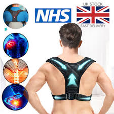 Posture Corrector Back Brace – Adjustable Upper Back Support for Men & Women, Office & Sport
