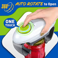 Electric Jar Opener – Automatic One-Touch Lid Opener for Arthritic Hands, Seniors & Everyone
